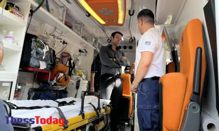 Κασσελάκης από ΕΚΑΒ Θεσσαλονίκης: «Ξέρω ότι είναι εξαντλητικό το επάγγελμα γιατί ο Τάιλερ ήταν διασώστης»