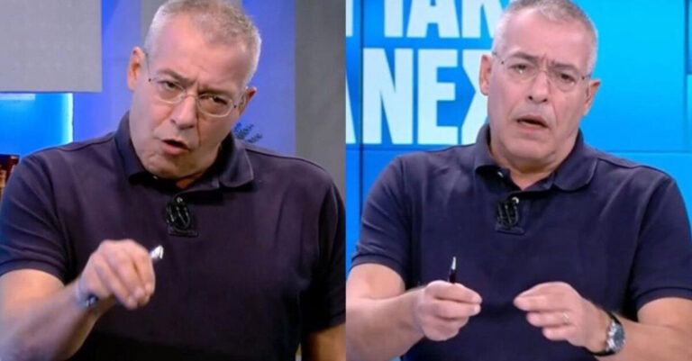 «Κάποιοι έχασαν τη δουλειά τους, να ζητήσει συγγνώμη»: Άστραψε & βρόντηξε ο Νίκος Μάνεσης στον αέρα του ALPHA