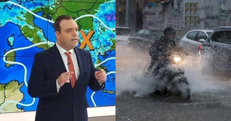 «Σίγουρη η κακοκαιρία»: Καμπανάκι Κλέαρχου Μαρουσάκη για τον καιρό, που θα «χτυπήσει» το νέο κύμα  –  Οι κόκκινες περιοχές
