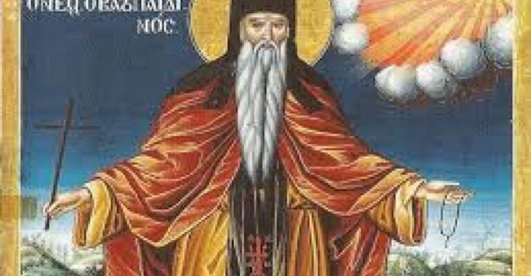 Ο Όσιος Ευδόκιμος ο Βατοπεδινός, που εορτάζει σήμερα