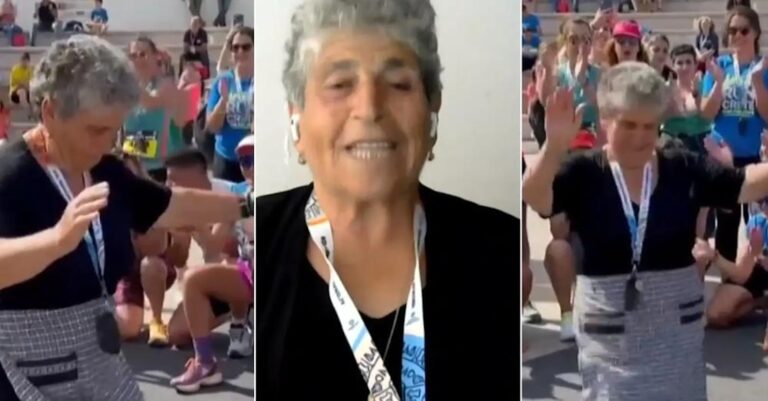 Κρήτη: Η Σούπερ γιαγιά που έτρεξε 5 χιλιόμετρα και μετά το έριξε στον χορό