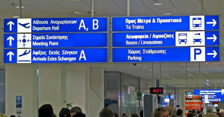 Ελευθέριος Βενιζέλος: Eπεισóδιο στο αεροδρόμιο με άνδρα από τη μέση Μέση Ανατολή που επιτέθnκε σε επιβάτες