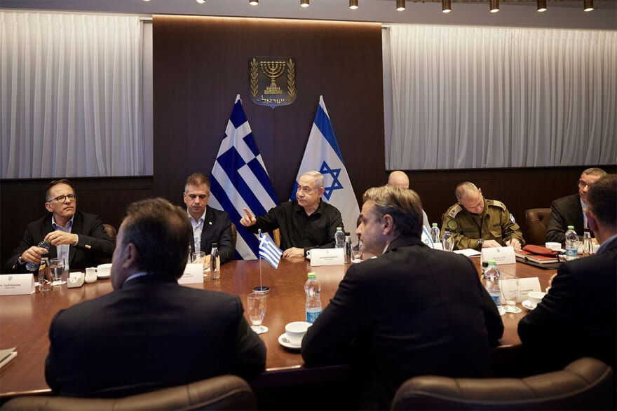 Κυριάκος Μητσοτάκης σε Μπέντζαμιν Νετανιάχου: «Θα συνεχίσουμε να στηρίζουμε το Ισραήλ» 6 mitsotakis-israel-8