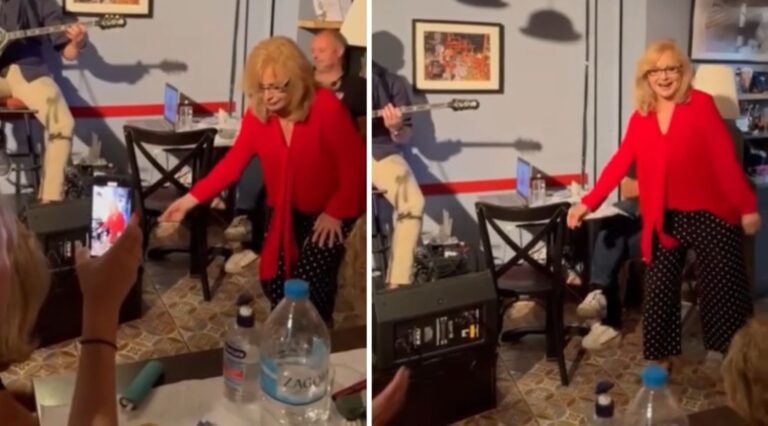 «Θεά» η Αγγελική Νικολούλη: Χόρεψε βαρύ ζεϊμπέκικο και αποθεώθηκε