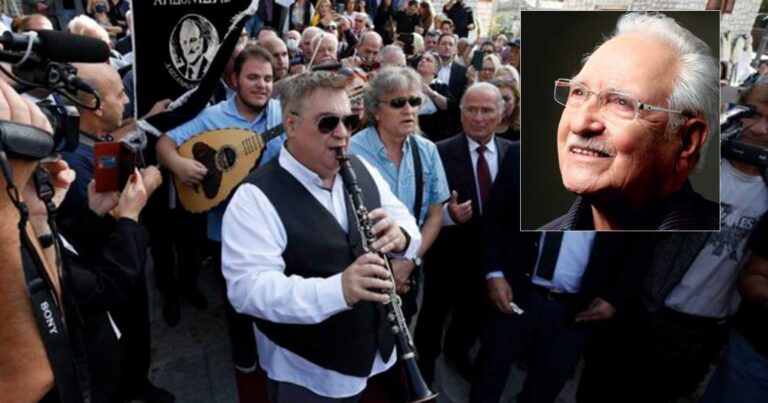 Τελευταίο αντίο στον Χρόνη Αηδονίδη με θρακιώτικη μουσική και χειροκροτήματα