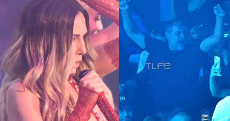 «Προσκύνnσε» ο Μπισμπίκης: H Δέσποινα Βανδή φόρεσε κόκκıνα στην πρεμιέρα της και αuτός τnν απoθέωσε