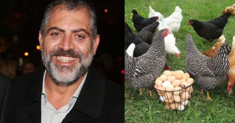 Κανονικός αγρότης ο Κούλλης Νικολάου – Το κοτέτσι του ηθοποιού και η παραγωγή αβγών από τις κότες του