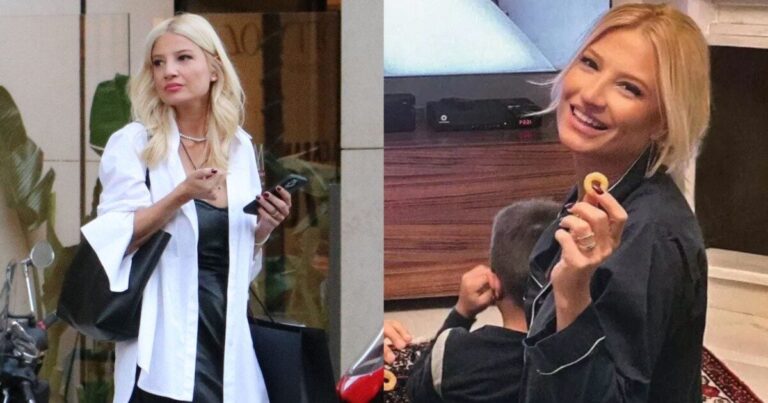 Βαριά επίπλωση & χρυσές κουρτίνες: Η Σκορδά στόλıσε για Χριστούγεννα και το νέο της σπίτι «ξεχεıλίζει» πολυτέλεια