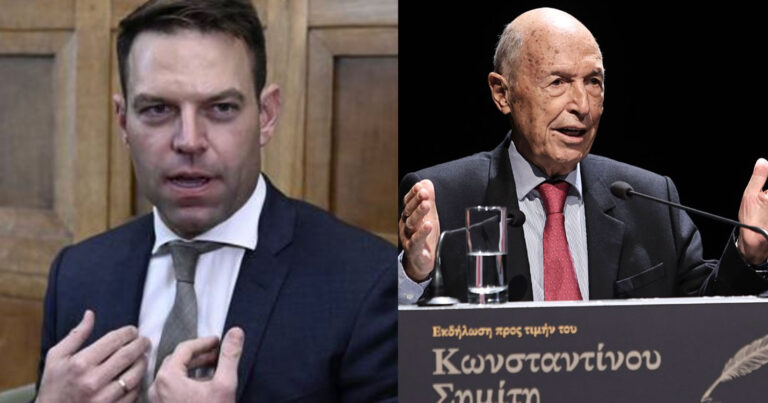 Τόλμησε και είπε όσα κανείς: O Κασσελάκης πήρε θέση για τον Σημίτη και τα είπε έξω από τα δόντια