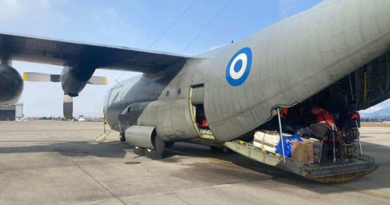 H Ελλάδα στέλνει ανθρωπιστική βοήθεια στην Λωρίδα της Γάζας