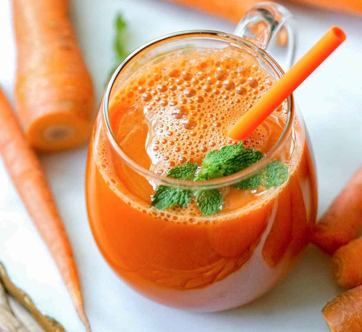 carrot juice recipe blender or juicer simple