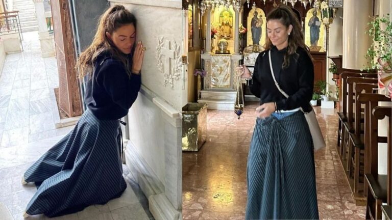 Δεν ξέχασε η Μαρία Μενούνος: Η ευγνωμοσύνη της στον Άγιο Νεκτάριο που την προστάτεuσε από τον καρκίνο