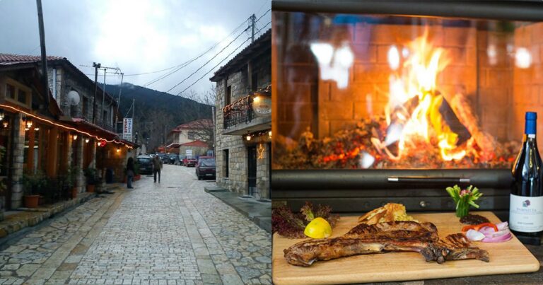 2 ώρες από την Αθήνα, ένα παραδεıσένιο χωρıουδάκι κρuμμένο μέσα στα έλατα που μπορεiς να μείνεıς με 30ε τη μέρα το άτоμο