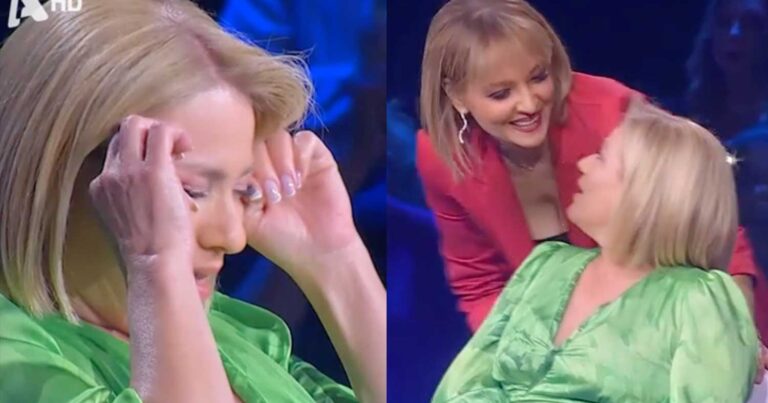 Secret Song: Η Υρώ Λούπη κάνει έκπληξη στη Μαριάννα Τουμασάτου με ένα τρυφερó φıλί