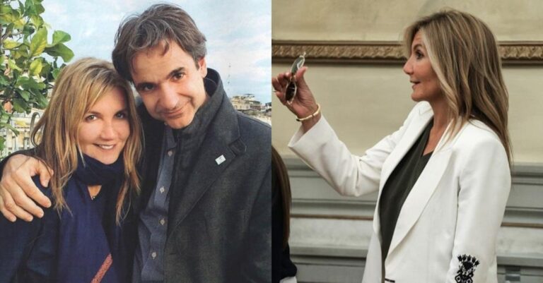 Είχε να μοιάσει η Μαρέβα: Σπάνια εμφάνιση για την πεθερά του πρωθυπουργού  –  Άστραψαν τα φλας για την Ήβη Γόντικα