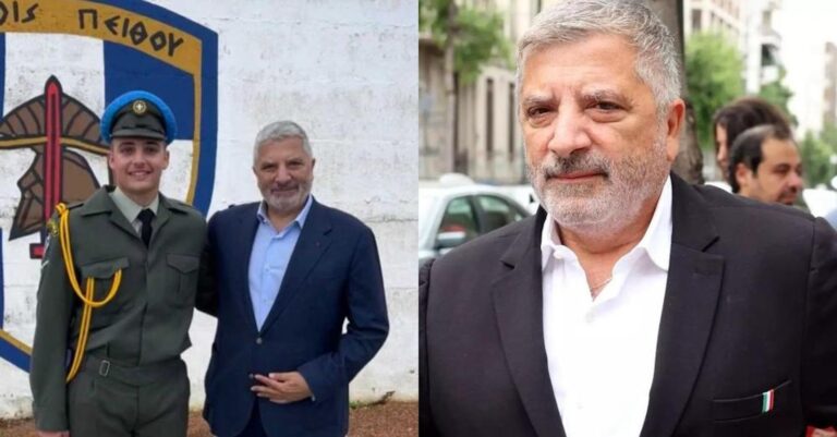 Περήφανος πατέρας ο Γιώργος Πατούλης: Υπηρετεί την πατρίδα ο γιος του, ορκίστηκε Δεκανέας Στρατονόμος στην Κύπρο