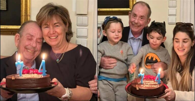 Πιο χαρούμενος από ποτέ ο Ηλίας Μαμαλάκης: Έκλεισε τα 74 μαζί με την οικογένειά του