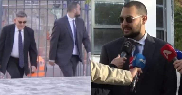 Τον καμάρωνε όλη την ώρα: Με τον γιο του ο Κούγιας στη δίκη Πισπιρίγκου, στα χνάρια του πατέρα του ο 21χρονος Χρήστος