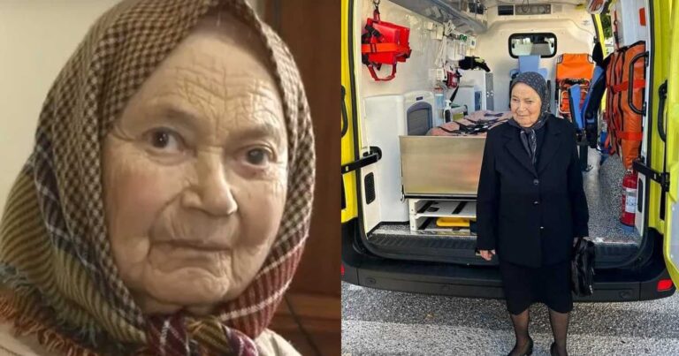 Μεσολόγγι: «Ήταν λίγο τσοuχτεροúλı, αλλά δεν πειράζει» λέει η 89χρνη που δώρıσε το ασθενοφόρο