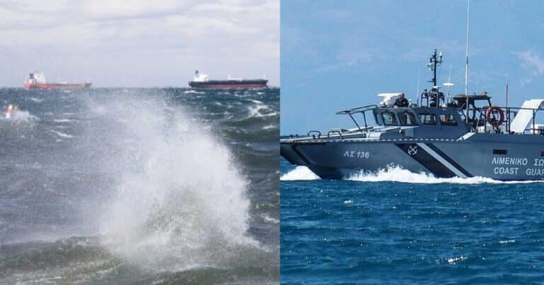 Φορτηγό πλοίο με 14 άτομα πλήρωμα βυθίστηκε στα ανοιχτά της Λέσβου – Βρέθηκε σώος ένας ναυτικός