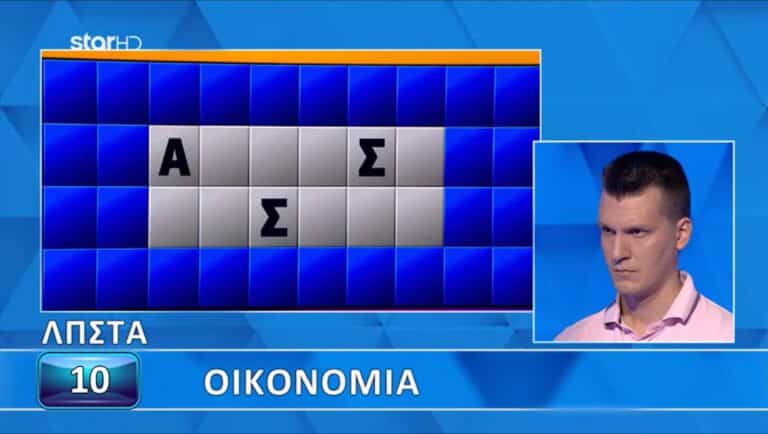 Άναυδοι όλοι: Εσύ θα έλυνες με 5 μόνο γράμματα τον γρίφο του «Τροχού της Τύχης» για 4.435 εupw;