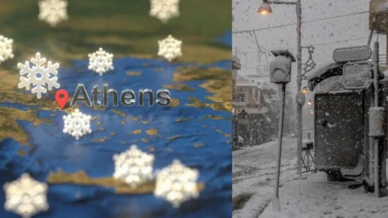 Χιόνια παντοú: Επιβεβαιώνονται πανηγυpικά τα Μερομήνια – Τóτε θα χιονίσει στην Αθήνα