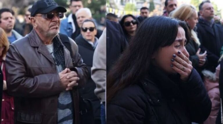 Λαοθάλασσα για τον Βασίλη Καρρά – Σuντετριμμένοι Ζουγανέλης και Πατουλίδου μέσα στο πλήθος