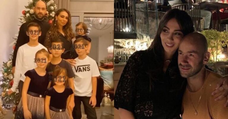 Η πιο ευλογημένη οικογένεια: Χοψονίδου – Σπανούλης στόλισαν το ωραιότερο δέντρο και έφτιαξαν γλυκά μαζί με τα 6 παιδιά τους