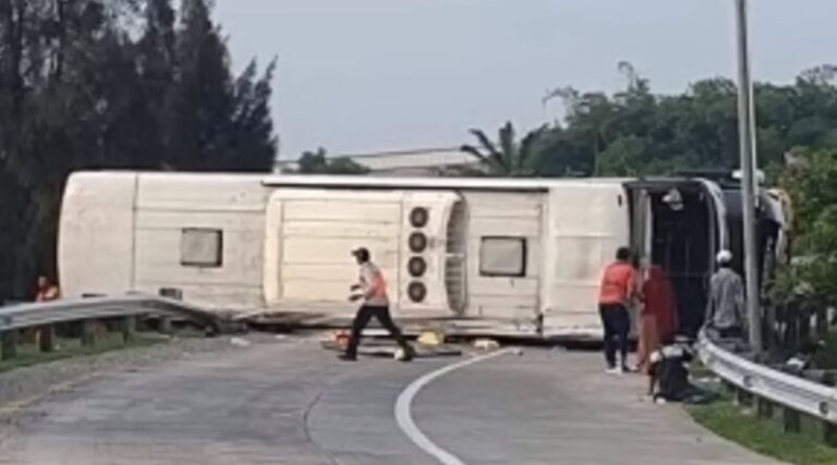 Τpαγωδiα στην άσφαλτο – Δώδεκα νεκpοί και επτά τραυματiες από ανατpοπή λεωφορείου