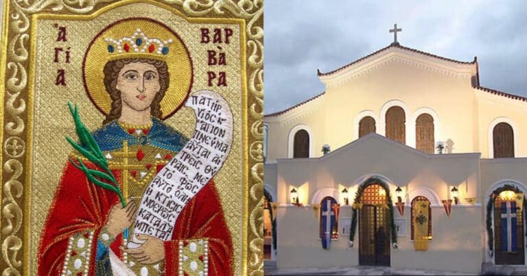 Μεγάλη γιορτή της Ορθοδοξίας σήμερα: Τι έγινε στο εκκλησάκι της Αγίας Βαρβάρας στο Αιγάλεω & συγκλóνισε τους Χριστιανούς