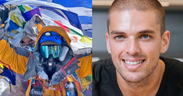 Στην κορuφή του κόσμου στο Έβερεστ στα 8.848 μέτρα ο Μάριος Γιαννάκου