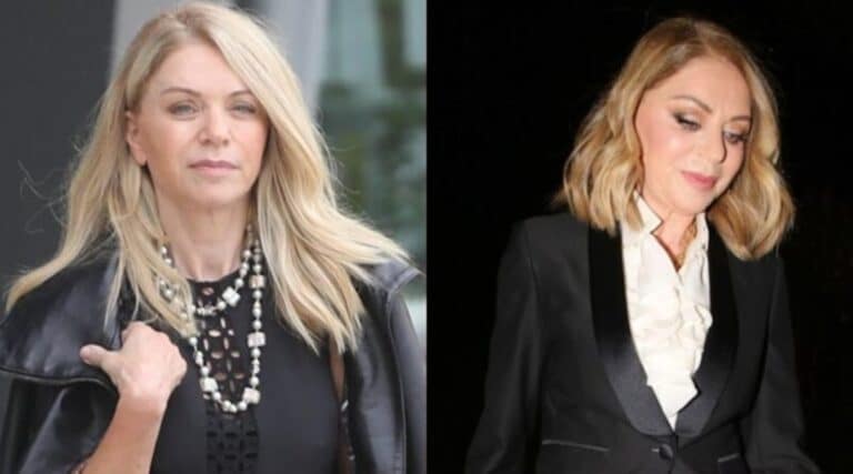 Θεά, σικάτη, σαν γαλαζοαiματη: Η Έλλη Στάη βγήκε ντυμένη έτσι σε βραδινή έξοδο και έδωσε μαθήματα στιλ στα 70 της