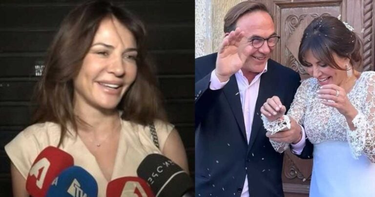Ματσούκα: «Είμαι πολύ ευτυχισμένη. Δεν πάτησα το πόδι του συζύγου μου στον γάμο»