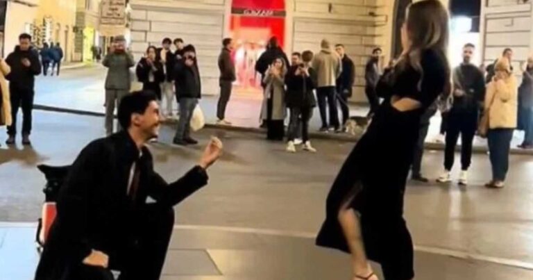 Άντρας πήγε την κοπέλα του στη Ρώμη να της κάνει πρόταση γάμου και εκείνη του είπε «όχι»