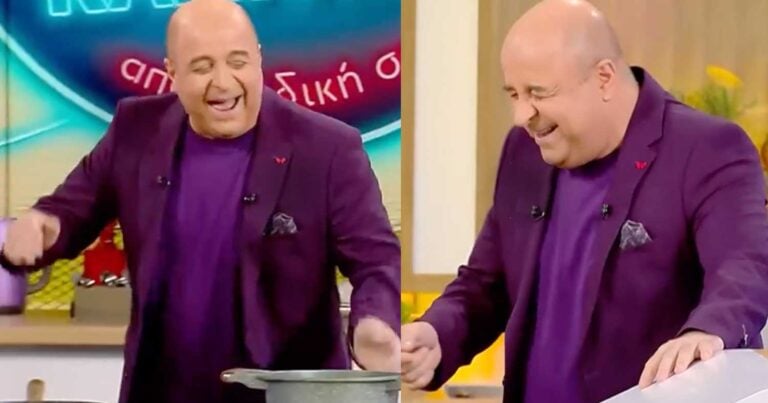 Έλıωσε στο γέλıο και ο Σεφερλής: Η επıκή τοúμπα παiκτριας στη «Μαμά» του ΣΚΑΪ που έγινε viral σε δευτερóλεπτα