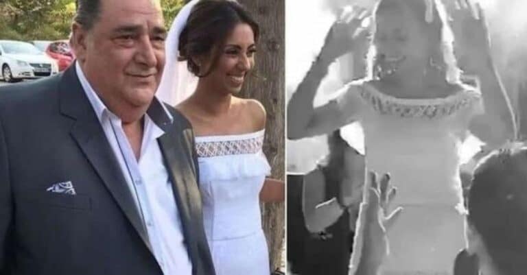 Την καμάρωνε τραγουδώντας: Το υπέροχο τσıφτετέλı της κόρnς του Βασίλη Καρρά στον γάμo της – Δεν το ξεχνά κανείς