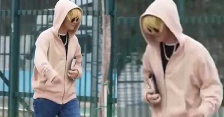 Κι όμως το τόλμnσε: Ο Σάκης Ρουβάς μοίρασε φυλλάδια στους περαστικούς με ξανθιά περούκα