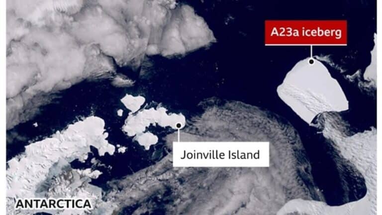 Αποκολλήθηκε το μεγαλύτερο παγόβουνο στον κόσμο και μετακινείται