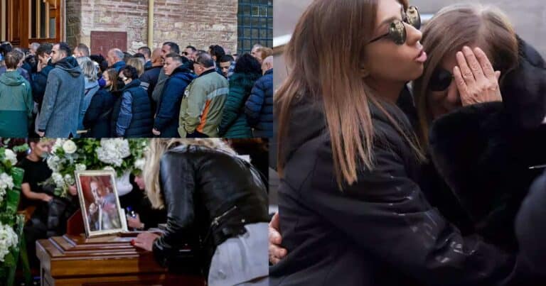 «Σ’ αγαπάμε, καλό παράδεισο» – Βαθιά συγκίνηση στην εξόδιο ακολουθία του Βασίλη Καρρά – Μέχρι το βράδυ το λαϊκό προσκύνημα