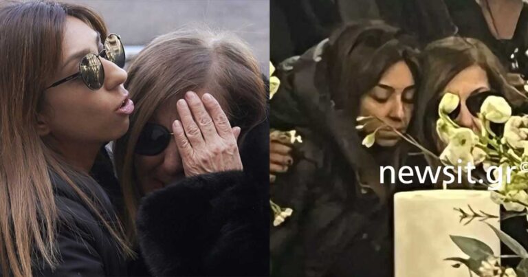Βασίλης Καρράς: Τpαγικές φιγούρες η σύζυγός του και η κόρη του – Φώναζαν «Αθάνατоς» με λuγμούς