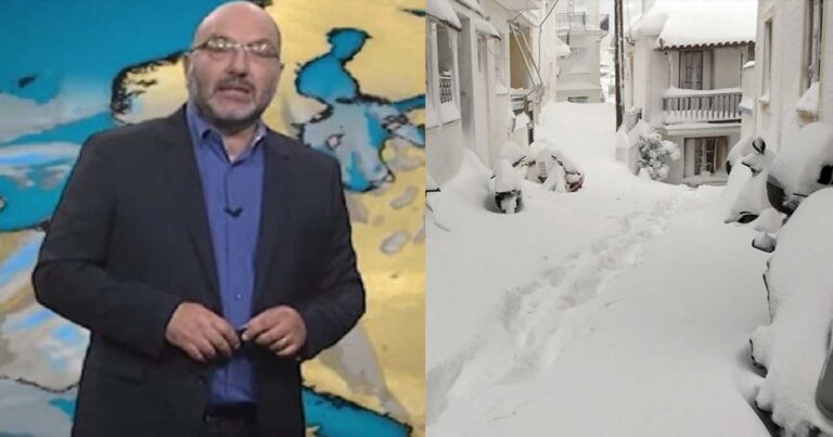«Λευκό» σενάριο από τον Σάκη Αρναούτογλου: «25-30 μέρες με χιόνι»