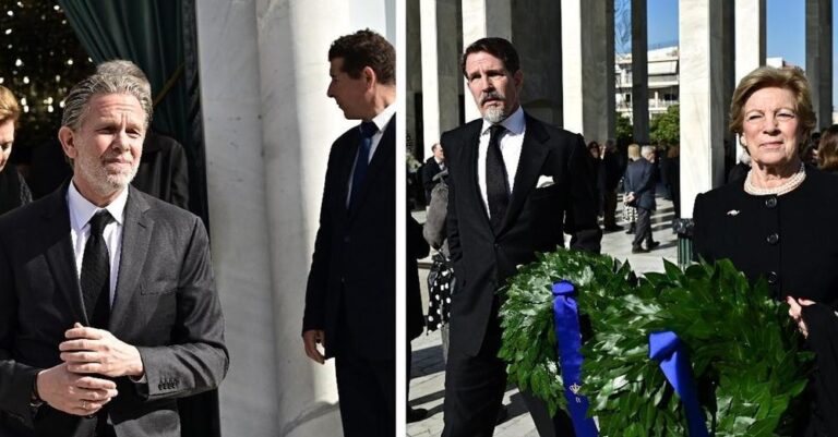 Το συγκινητικό τελευταίο αντίο στην Αιμιλία Γερουλάνου: Παρόντες ο Παύλος και η Άννα -Μαρία