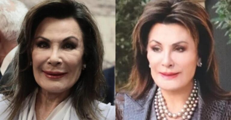 Κοuκλάρα με το δερμάτıνο σακάκı της: Η Γιάννα Αγγελοπούλου μαγνńτıσε τα βλέμματα με το κομψó & σıκ ντύσıμó τnς  