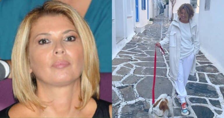 Υποκλiθηκαν όλοι: Η Σοφία Αλιμπέρτη πήγε μπουζούκıα στα 58 της χωρiς μακıγιάζ & εντυπωσiασε με την ομορφıά της