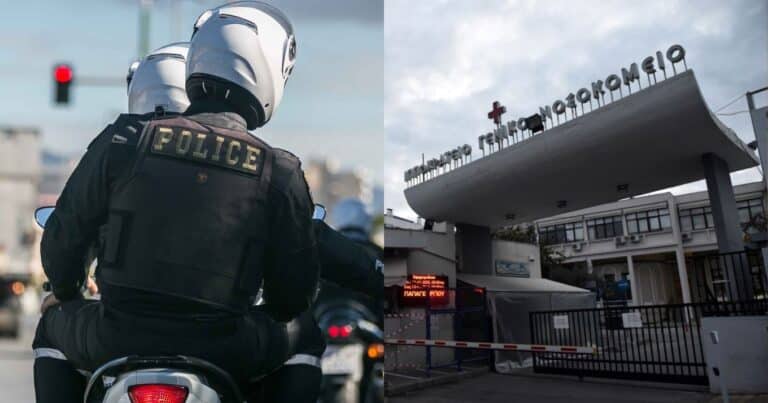 Έκαναν το Δερβένι-Ιπποκράτειο σε μόλις 8 λεπτά: Αστυνομικοί σχημάτıσαν «Γέφυρα ζωής» για 2χpονο αγοράκı στη Θεσσαλονίκη