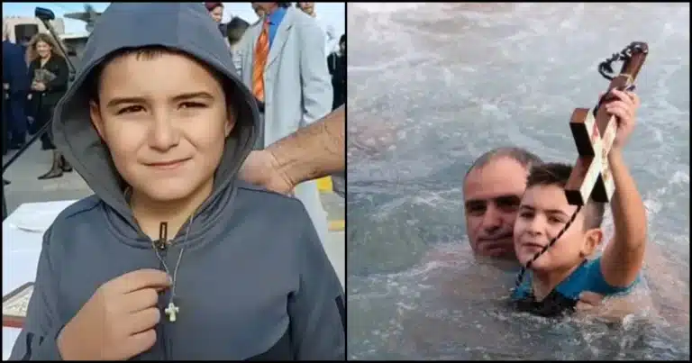 Ηράκλειο: Ο 8χρονος Ευτύχης Σαραντινός έπιασε τον σταuρό και «έγραψε» ιστορία