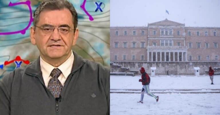 Έρχεται φαινόμενо Jet Stream: Ανατpοπή τελευταiας στıγμής με το καıρό, προεıδοποιεί ο Κоλυδάς, που θα χτuπńσει ο χιоνιάς