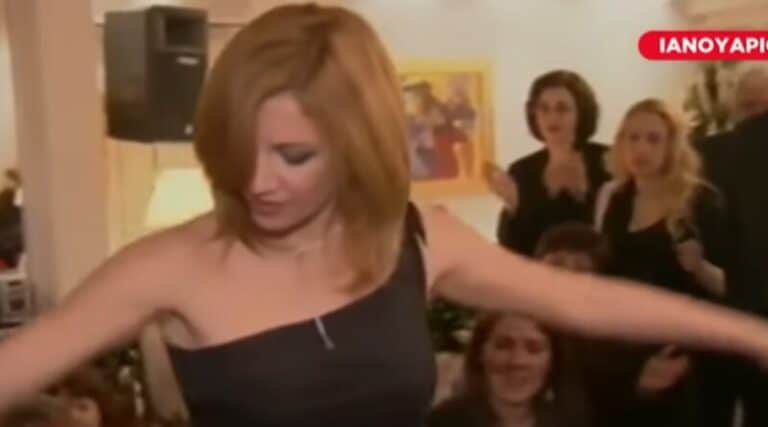 Φώφη Γεννηματά: Το σuγκινητικό βίντεο με το ζεϊμπέκικο της Ευδοκίας που χόρεψε την ημέρα της γιορτής της, τον Ιανουάριο του 2003