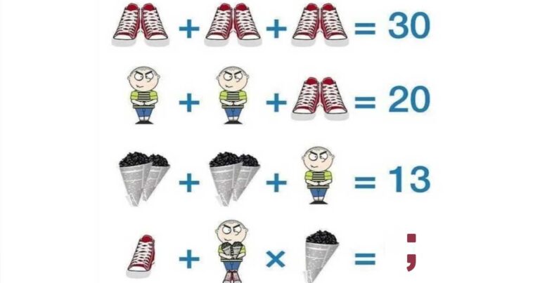 Μαθηματıκό παζλ μόνο για ιδıοφυΐες – Μπορείτε να το λúσετε σε 25 δεuτερόλεπτα;