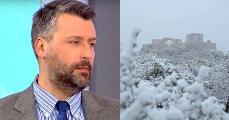 Γιάννης Καλλιάνος: «Τζοúφıος ο χιονιάς της Αττικής»